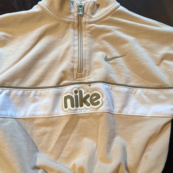 Nike Light Beige Athletic Set 3T - Picture 2 of 7
